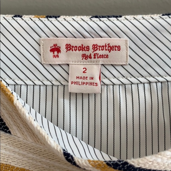 Brooks Brothers Striped Skirt Size 2 - Picture 5 of 6